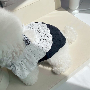 Noble Black Dog Clothes Pet Pumpkin Pola Summer Puppy Princess Wear Skirt Teddy Bichon Pullover Poodle Dress Pet Products