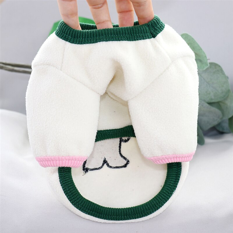 Őszi és téli ruházat Meleg kisállat gyapjú ruházat Teddy Bichon schnauzer pomerániai yorkshire uszkár cica kölyökruhák