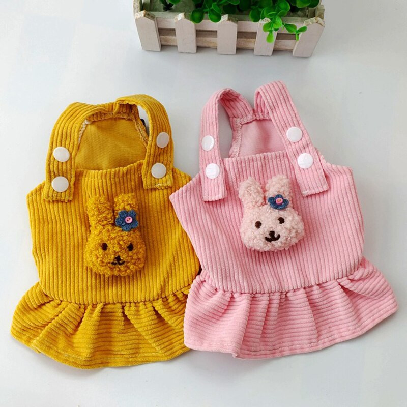 Ramienka, oblečenie pre domáce zvieratá, princeznovská sukňa, traky, sukňa, oblečenie pre domáce zvieratá, mačky a psy, manšestrové oblečenie bez rukávov, roztomilé základné oblečenie pre psov