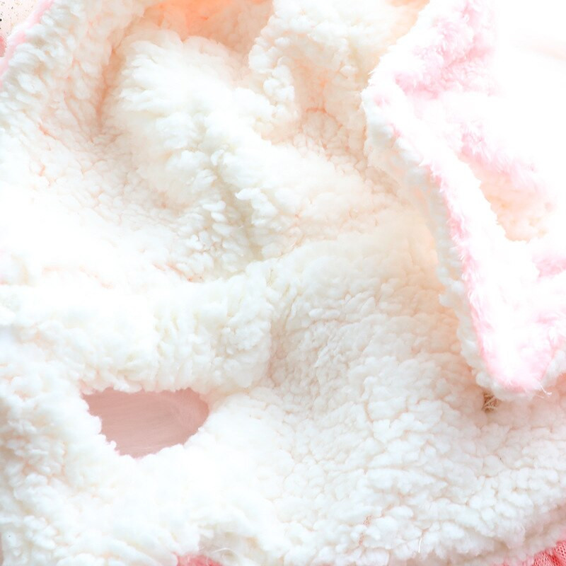 Φόρεμα για κατοικίδια για σκύλους Chihuahua Yorkshire Ρούχα για σκύλους Ζεστό χειμωνιάτικο φόρεμα Princess Cute γάτα με κουκούλα ροζ, μπλε