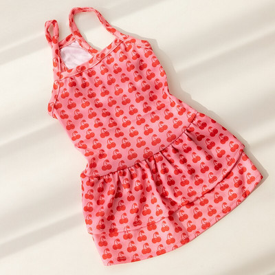 Nauji gyvūnų raštai naminių šunų drabužiai Vasaros šaunios suknelės marškinėliai, sijonas, skirtas mažoms vidutinėms katėms, pudelio mopso suknelės liemenėms