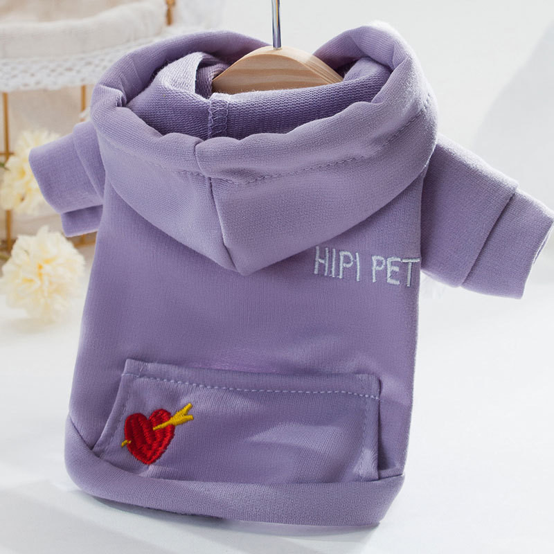 Aranyos kapucnis kisállat kutyaruha kis kutyáknak Rajzfilm meleg kutyaruházat kiskutya macska pulóver Teddy bulldog chihuahua jelmez kabát