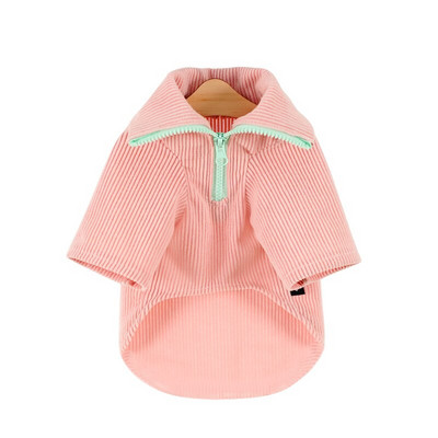 Dvojnohé tričko so zipsom pre domáce zvieratá, malé a stredné psy, jeseň a zima, teplé, vetruodolné, módne kostýmy pre šteniatka, bavlnené oblečenie