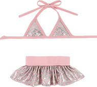 New Ins Summer Pet Bikini Dog Μαγιό για κατοικίδια Σέξι κοστούμι για πάρτι Sling Φορέματα Leopard Bikini Dog Φόρεμα Χαβάης Χαριτωμένη φούστα