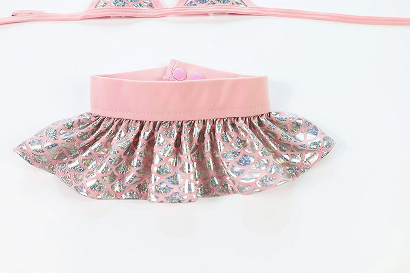 New Ins Summer Pet Bikini Dog Μαγιό για κατοικίδια Σέξι κοστούμι για πάρτι Sling Φορέματα Leopard Bikini Dog Φόρεμα Χαβάης Χαριτωμένη φούστα