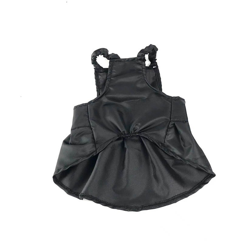 Rochii negre cu praștie în stil întunecat Haine pentru câini de vară pentru câini de talie mică și mijlocie Fusta Yorkshire Cățeluș Îmbrăcăminte prințesă Ropa Perro