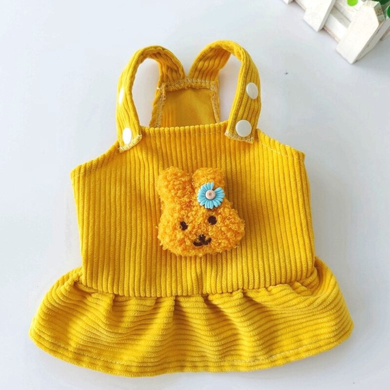 Oblečenie pre domáce zvieratá, oblečenie pre psov, manšestrová vesta, malý pes, šteniatko, mačka, sukňa, jeseň/zima, roztomilý kostým pre domáce zvieratá, oblečenie pre domáce zvieratá, kabát, bunda, šaty