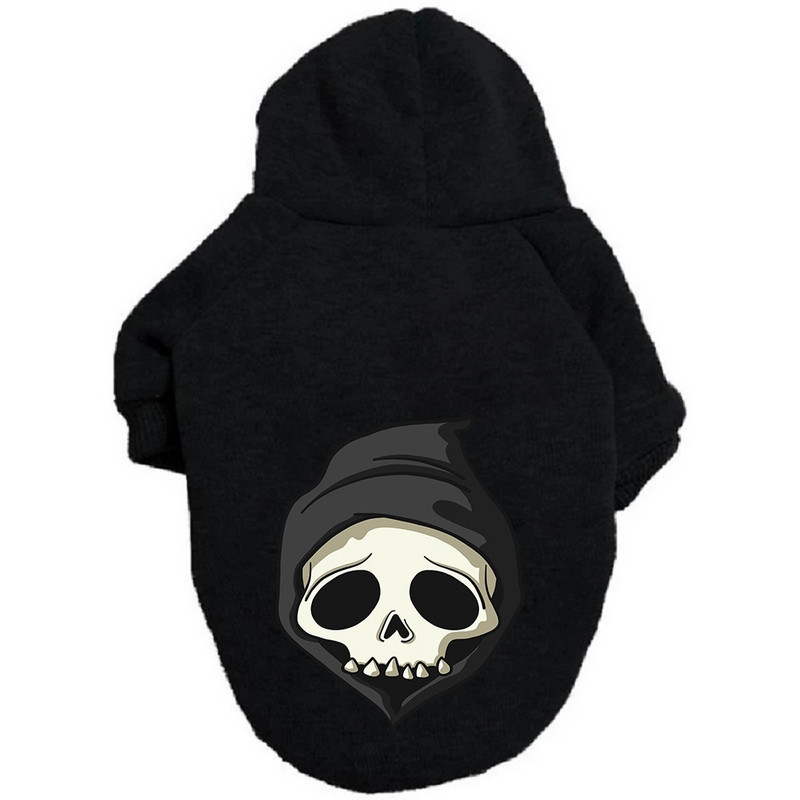 Haina pentru câini de Halloween pentru animale de companie, Hanorac cald mare de buldog francez Schnauzer toamna iarnă, haine de lux pentru căței XS-9XL