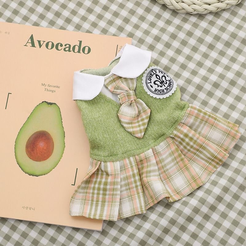 Iarna 2022 Haine tricotate pentru animale de companie Rochie de cuplu pentru câini Fusta Rochii de toamnă Haine Yorkshire pentru câine Chihuahua Rochie pentru pisici de companie