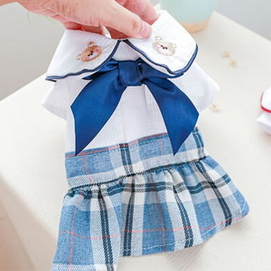 Mielos triušio ausys Rožinė žalia šunų suknelė princesės drabužiai su D-žiedu petnešomis Liemenė sijonas šuniuko katės drabužiai naminiams gyvūnėliams tiekėjas L