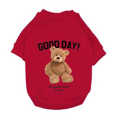 Žieminis šunų paltas Animacinis filmas Meškiukas Hoodies Naminių šunų Drabužiai šuniukas Mažo ir Vidutinio dydžio Šuniuko megztiniai marškinėliai Hoodiua prancūzų buldogas čihuahua