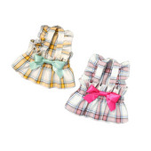 Roztomilé letné oblečenie s mašľou pre šteniatka pre malé psy, mačky, dve nohy, oblečenie pre domáce zvieratá, šaty, mačiatka, módne oblečenie, čivavy, yorkshirské zvieratá