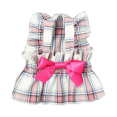 Roztomilé letné oblečenie s mašľou pre šteniatka pre malé psy, mačky, dve nohy, oblečenie pre domáce zvieratá, šaty, mačiatka, módne oblečenie, čivavy, yorkshirské zvieratá