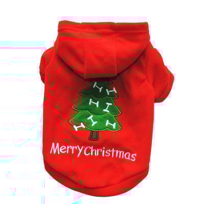 Mikina pre domáce zvieratá Teplá mikina s kapucňou pre psov Vianočná mikina s kapucňou ... pre domáce zvieratá Bavlnené oblečenie Teplé, krásne oblečenie šetrné k pokožke s kreslenými postavičkami