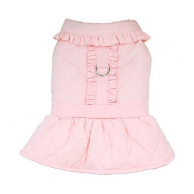 Graži naminių gyvūnėlių suknelė, lėlės apykaklė, šilta, lengva žiema lauke mergaitės šuniukas šuniukas šuniukas drabužiai naminių gyvūnėlių reikmenys