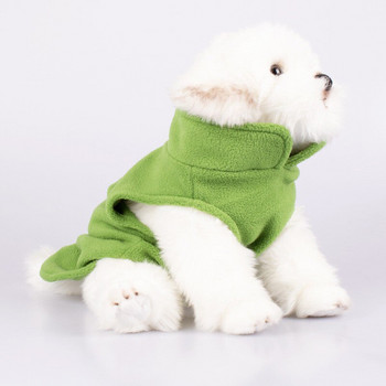 Μαλακό Fleece Ρούχα Σκύλου για Μικρά Σκυλιά Χειμερινά Ζεστά Κουτάβια Γάτες Γιλέκο Shih Tzu Chihuahua Ρούχα Γαλλικά Μπουλντόγκ Μπουφάν Pug Παλτό
