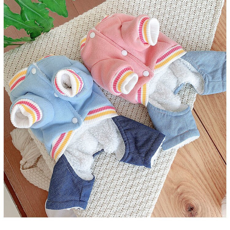 [2021. aasta kuum müük] Koera sügis/talvine kampsun Lemmiklooma koera kutsikas kaisupommeri šnautser bichon väike koer riided lemmiklooma riided