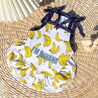 Mood puuvillased lemmikloomariided armsad puuviljamustrilised kleidid T-särgid armastavad ülikonnad Väikesed keskmised kassi koerte riided lemmikloomatarbed koera seelikud