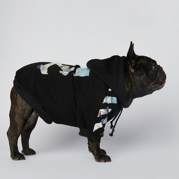 Νέο Φθινοπωρινό και Χειμερινό σκυλί με κουκούλα για κατοικίδια Ρούχα για σκύλους πουλόβερ casual ρούχα Μεγάλο μικρό κατοικίδιο χοντρό ζεστό πουλόβερ γαλλικό μπουλντόγκ