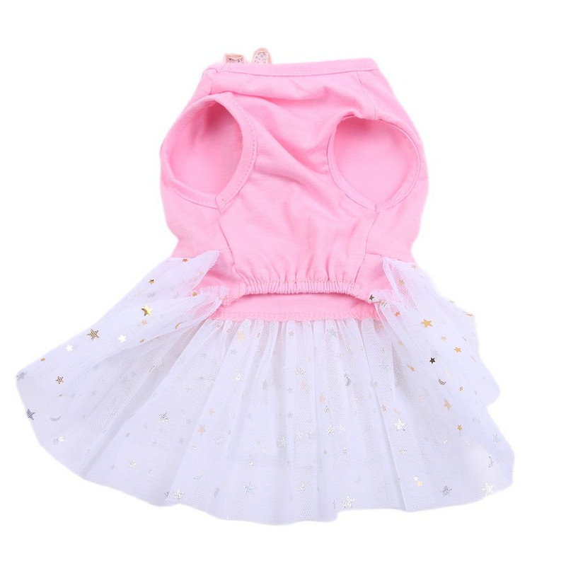 Fată Câine Pisică Rochie Fusta Iepure Stele Design Animal de companie Cățeluș Tricou Primăvară/vară Haine Îmbrăcăminte