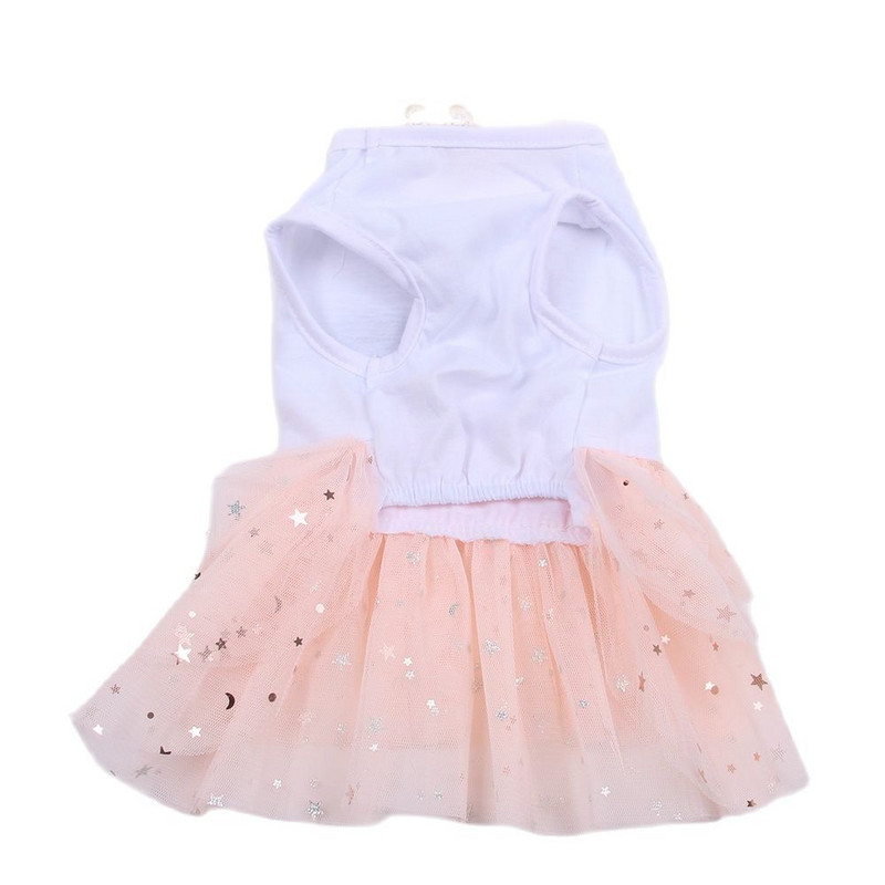 Fată Câine Pisică Rochie Fusta Iepure Stele Design Animal de companie Cățeluș Tricou Primăvară/vară Haine Îmbrăcăminte