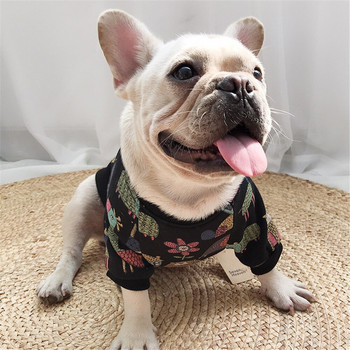 Miflame Οικογενειακά Ρούχα Σκύλων Γαλλικά Μπουλντόγκ Corgi Fashion Φούτερ για σκύλους για κατοικίδια Φούτερ για μικρά σκυλιά Φούτερ για σκύλους και ιδιοκτήτες που ταιριάζουν