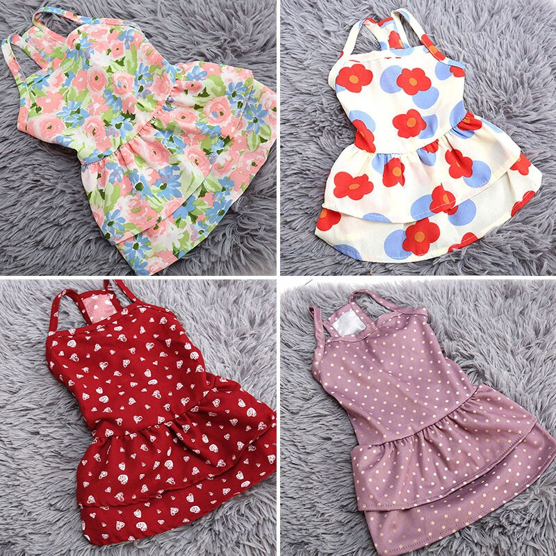 Koeratropi seelik Koerakleit Armas armas lemmikloomatarbed Lemmikloomade trükkimine Sling Seelik Värske printsessi stiilis Koeraseelik Riided Koerale