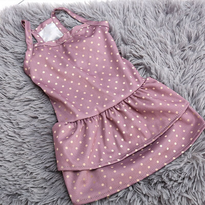 Mados gėlėtos šunų princesės suknelės katės kelnaitės Saldūs drabužiai Vasariniai ploni drabužiai vestuviniai drabužiai Čihuahua jorkams