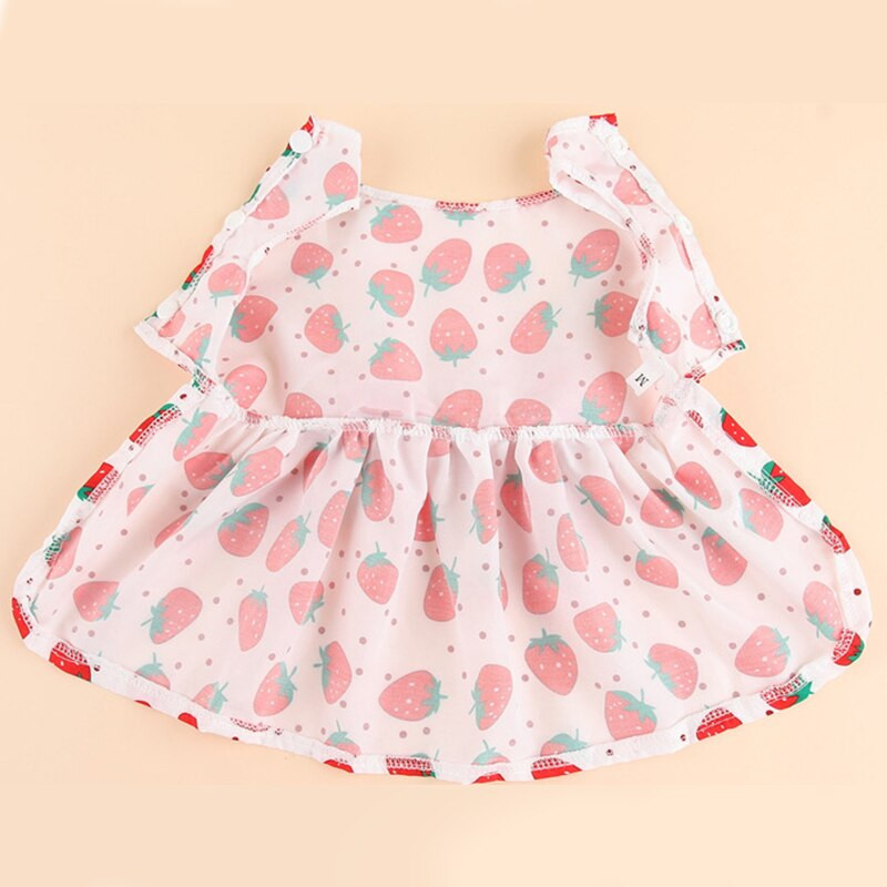 Rochie florală pentru câine Rochie cu fundă de prințesă Fusta pentru câine Secțiune de primăvară vară Rochii de mireasă Drăguț Dulce Subțire Mic Stil Snap proaspăt