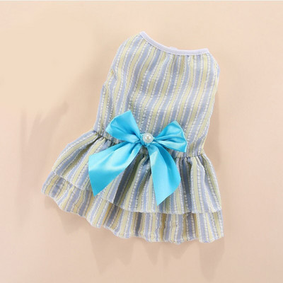 Rochie de prințesă din dantelă pentru câini, haine pentru animale de companie, fustă de primăvară pentru câini mici, fustă de vară cu secțiune subțire, articole pentru animale de companie, îmbrăcăminte drăguță la modă 2021