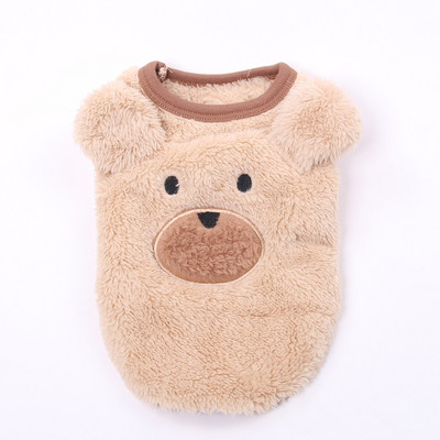 Uued koerad kassid kapuuts Lemmik talveriided koera vest karu disain lemmiklooma kutsika mantel jope 3 värvi