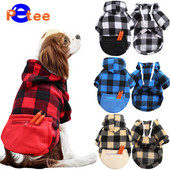 Téli meleg Kutya kapucnis pulóverek Ruhák Puha gyapjú kisállat pulóverek kis közepes méretű kutyáknak Chihuahua mopsz kölyök macskakabát