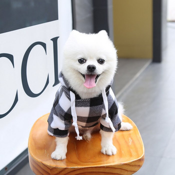 Χειμερινά ζεστά κουκούλα για σκύλους Ρούχα από μαλακό μάλλινο πουλόβερ για κατοικίδια Ρούχα για μικρά μεσαία μεγάλα σκυλιά Chihuahua Pug παλτό για κουτάβι γάτα