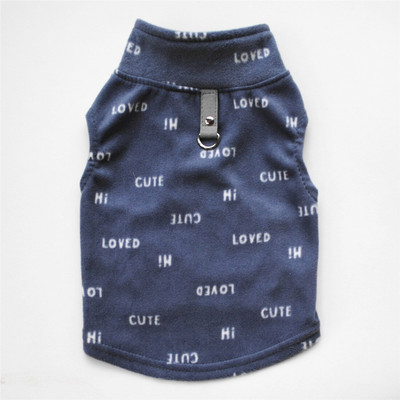 Haine pentru câini din lână moale pentru câini de talie mică, primăvară, vară, cățeluș, pisici, vestă, Shih Tzu, chihuahua, jachetă pentru buldog francez, haine pentru pug