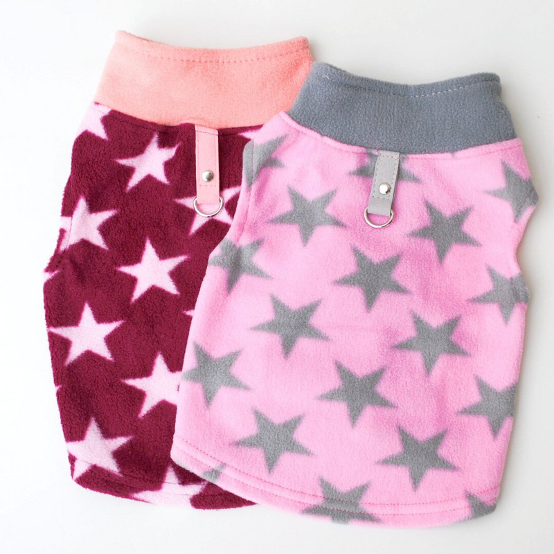Haine pentru câini din lână moale pentru câini de talie mică, primăvară, vară, cățeluș, pisici, vestă, Shih Tzu, chihuahua, jachetă pentru buldog francez, haine pentru pug