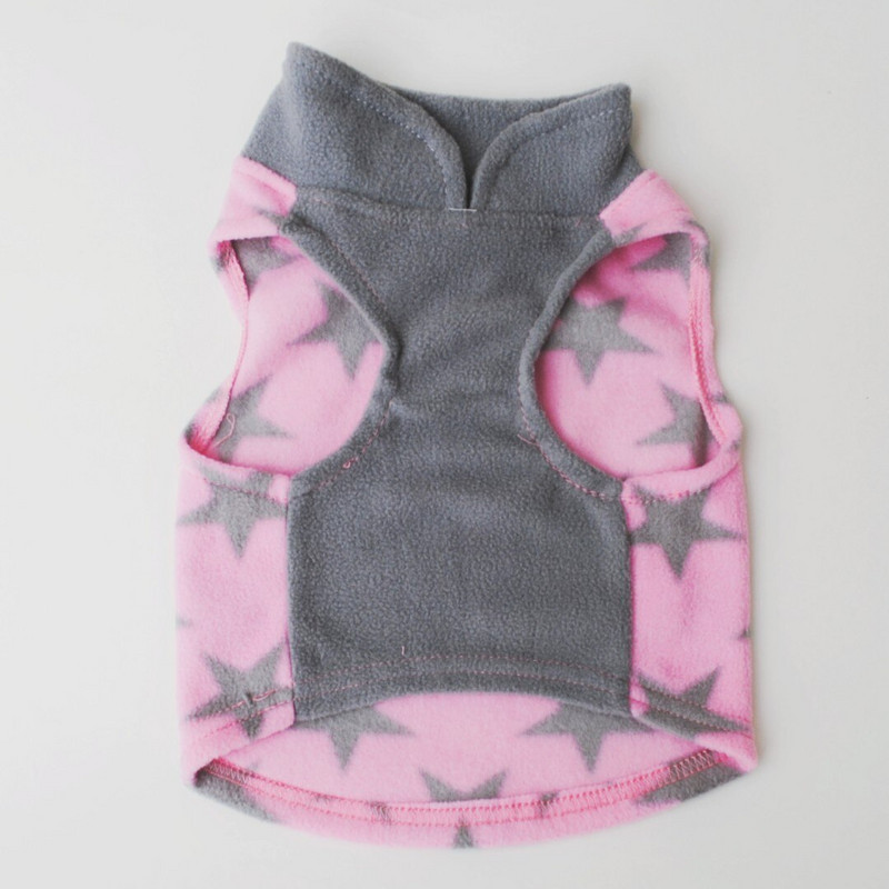 Haine pentru câini din lână moale pentru câini de talie mică, primăvară, vară, cățeluș, pisici, vestă, Shih Tzu, chihuahua, jachetă pentru buldog francez, haine pentru pug