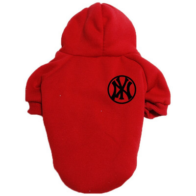 XS-9XL őszi és téli divatos kutyaruhák macska kapucnis kabát kabát pulóver designer márka közepes és nagy kutya francia bulldog