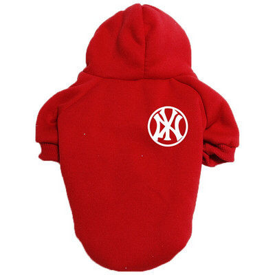 XS-9XL őszi és téli divatos kutyaruhák macska kapucnis kabát kabát pulóver designer márka közepes és nagy kutya francia bulldog