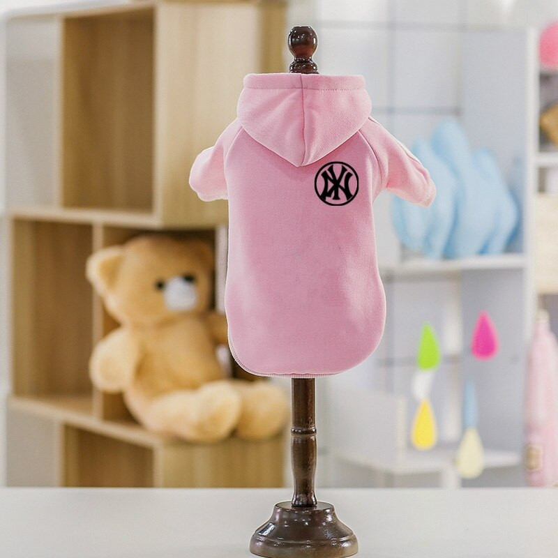 XS-9XL őszi és téli divatos kutyaruhák macska kapucnis kabát kabát pulóver designer márka közepes és nagy kutya francia bulldog