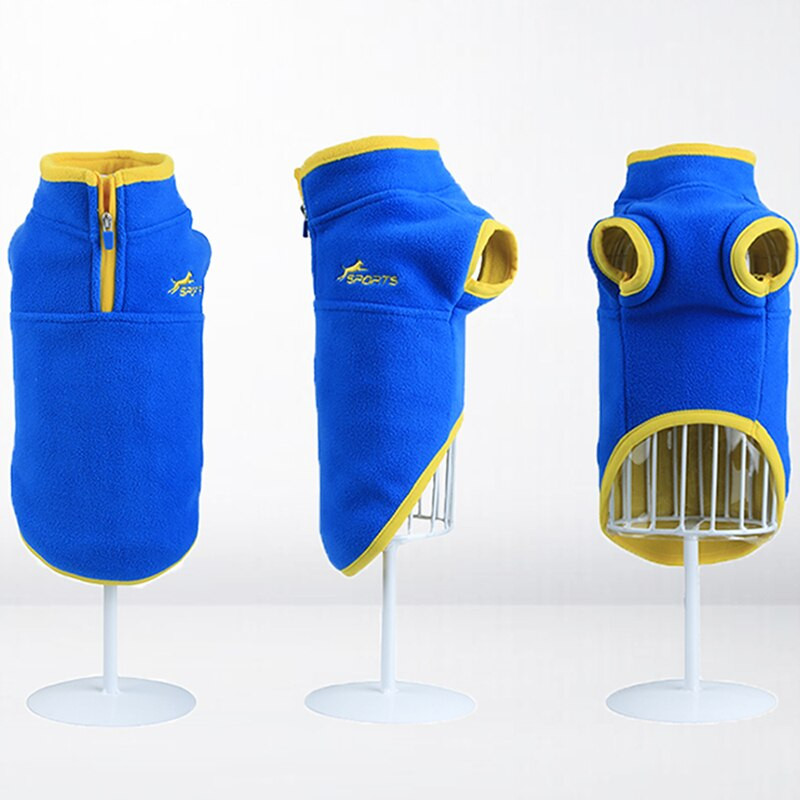 Paksud fliisist lemmikloomariided väikestele keskmistele koertele soojad talvised kutsikad koerte kampsunid prantsuse buldogi mopsi puudli pulloverid