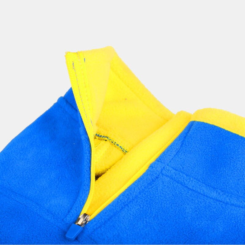 Paksud fliisist lemmikloomariided väikestele keskmistele koertele soojad talvised kutsikad koerte kampsunid prantsuse buldogi mopsi puudli pulloverid