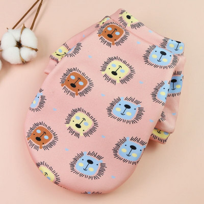 Χαριτωμένα ρούχα για σκύλους από μαλακό βαμβακερό Chihuahua Yorkies Ρούχα για κατοικίδια Puppy Cat Hoodies Χειμερινό μπουφάν για σκύλους για μικρά μεσαία σκυλιά