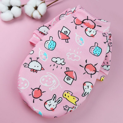 Χαριτωμένα ρούχα για σκύλους από μαλακό βαμβακερό Chihuahua Yorkies Ρούχα για κατοικίδια Puppy Cat Hoodies Χειμερινό μπουφάν για σκύλους για μικρά μεσαία σκυλιά