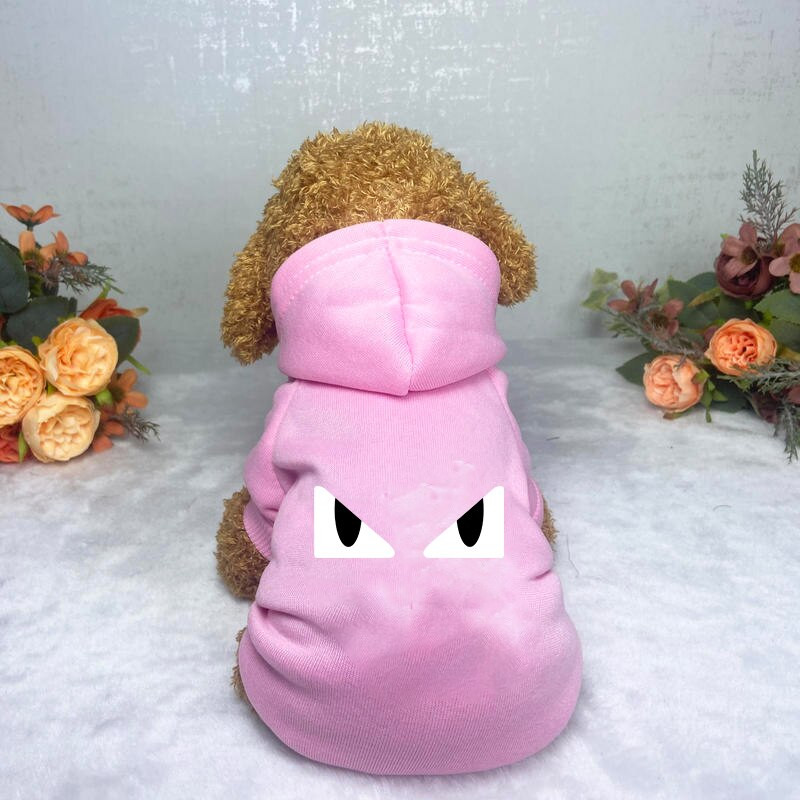 Haine pentru animale de companie de marcă la modă Pulover pentru câini Hanorac pentru câini Design imprimat toamnă iarnă Nou Labrador îngroșat haine calde pentru câini