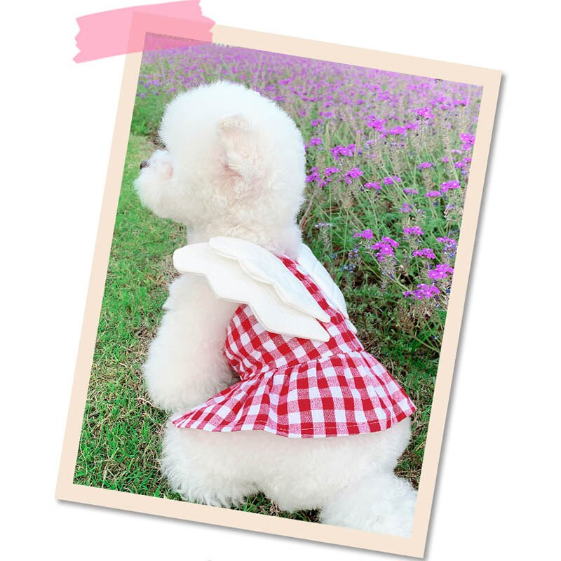 Haine de vară pentru animale de companie Rochie pentru câini Chihuahua Rochii de mireasă pentru câini prințesă de vară Haine York pentru câini Rochie pentru animale de companie Chihuahua