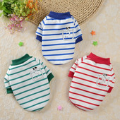 Talvine sügisene lemmikloomakoera riided Klassika triibuline koerte kapuuts väikestele keskmistele koertele Dressipluus kutsikas Chihuahua Yorkshire Ropa Perro