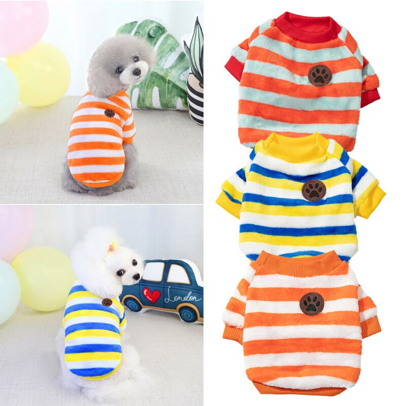 Šuniuko drabužiai mažiems šunims Trumpomis rankovėmis šunų marškinėliai šunų liemenė šunų drabužiai Juostelė Patogus minkštas, patvarus mielas šunų gobtuvas