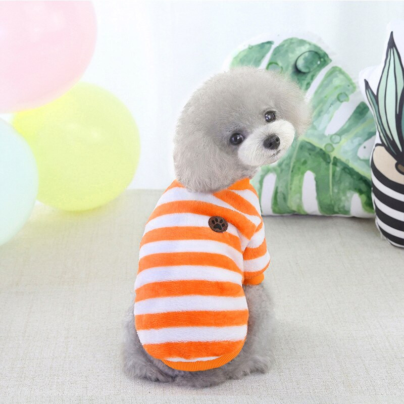 Šuniuko drabužiai mažiems šunims Trumpomis rankovėmis šunų marškinėliai šunų liemenė šunų drabužiai Juostelė Patogus minkštas, patvarus mielas šunų gobtuvas