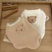 Jarný sveter pre psov s kresleným medveďom, oblečenie pre psov, tričko, roztomilé šteniatko, malé psy, francúzsky buldoček, čivava, oblečenie pre psov, kostým Ropa Perro, mops