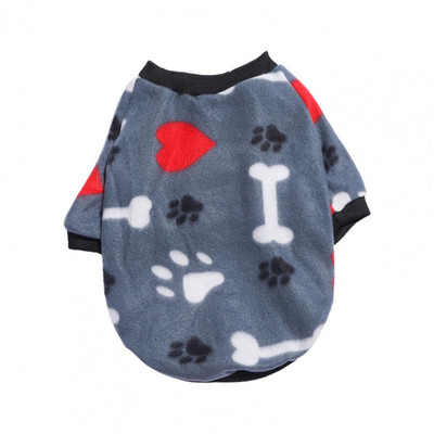 Ilus lemmikloomade T-särk Pehme tekstuuriga Lemmikloomade riided Vastupidav riietus Multikas Välimus Koerte kampsun